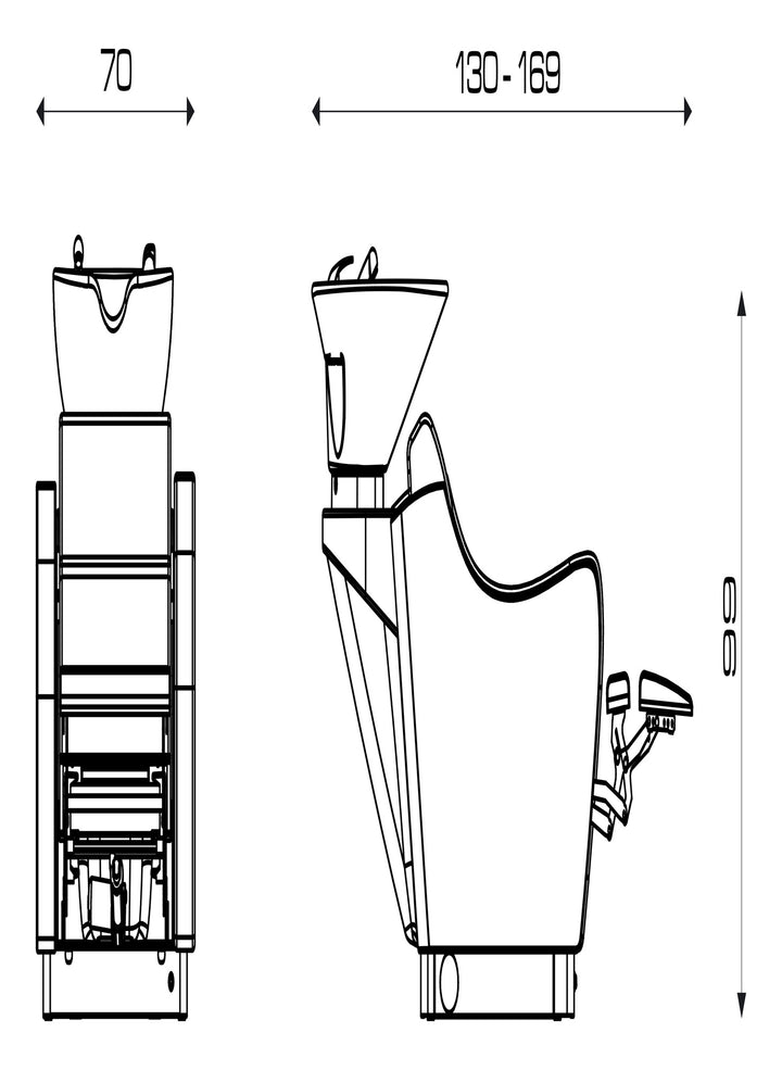 Pietranera WASCHANLAGE WEN OPTIMA JET MASSAGE