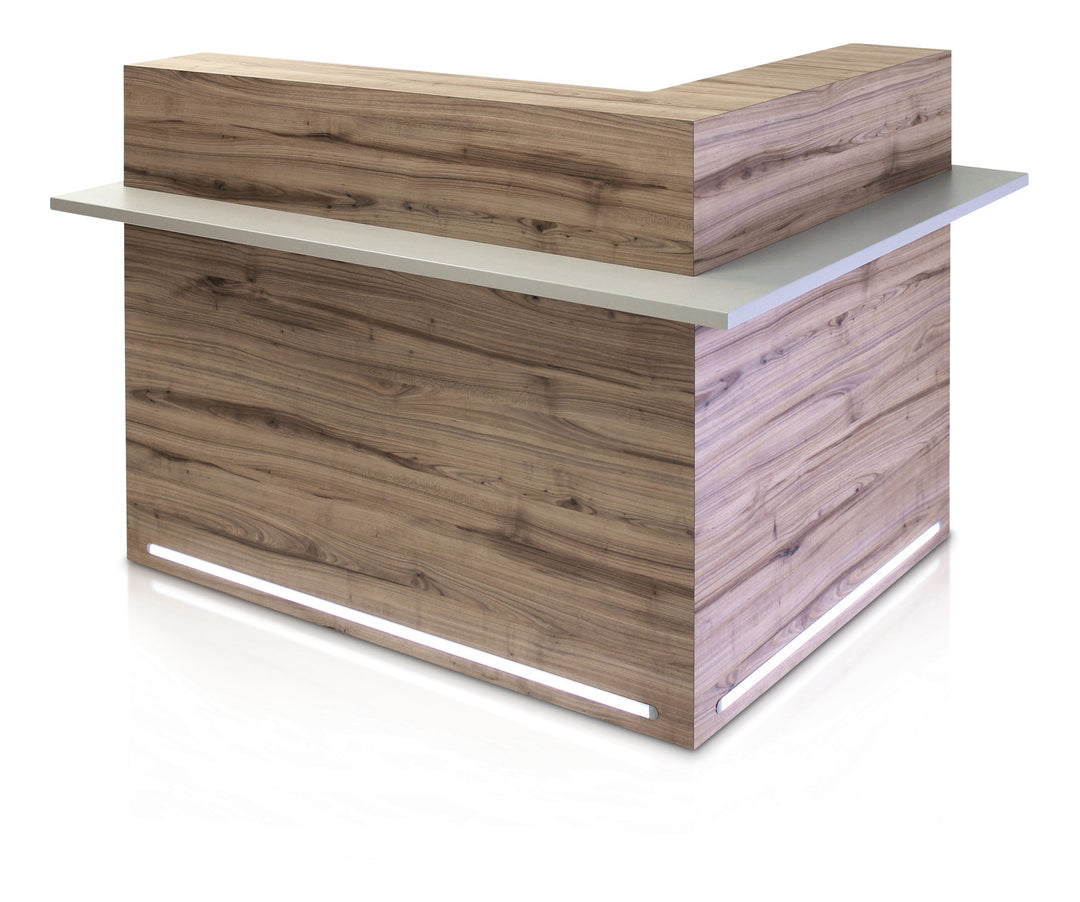 Salondesign24 Wind 122x92cm  Rezeption über Eck mit LED