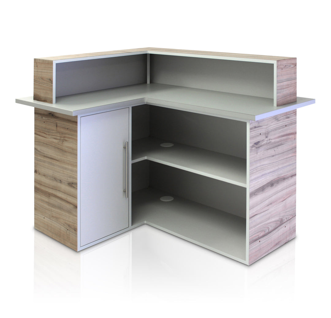 Salondesign24 Wind 122x92cm  Rezeption über Eck mit LED