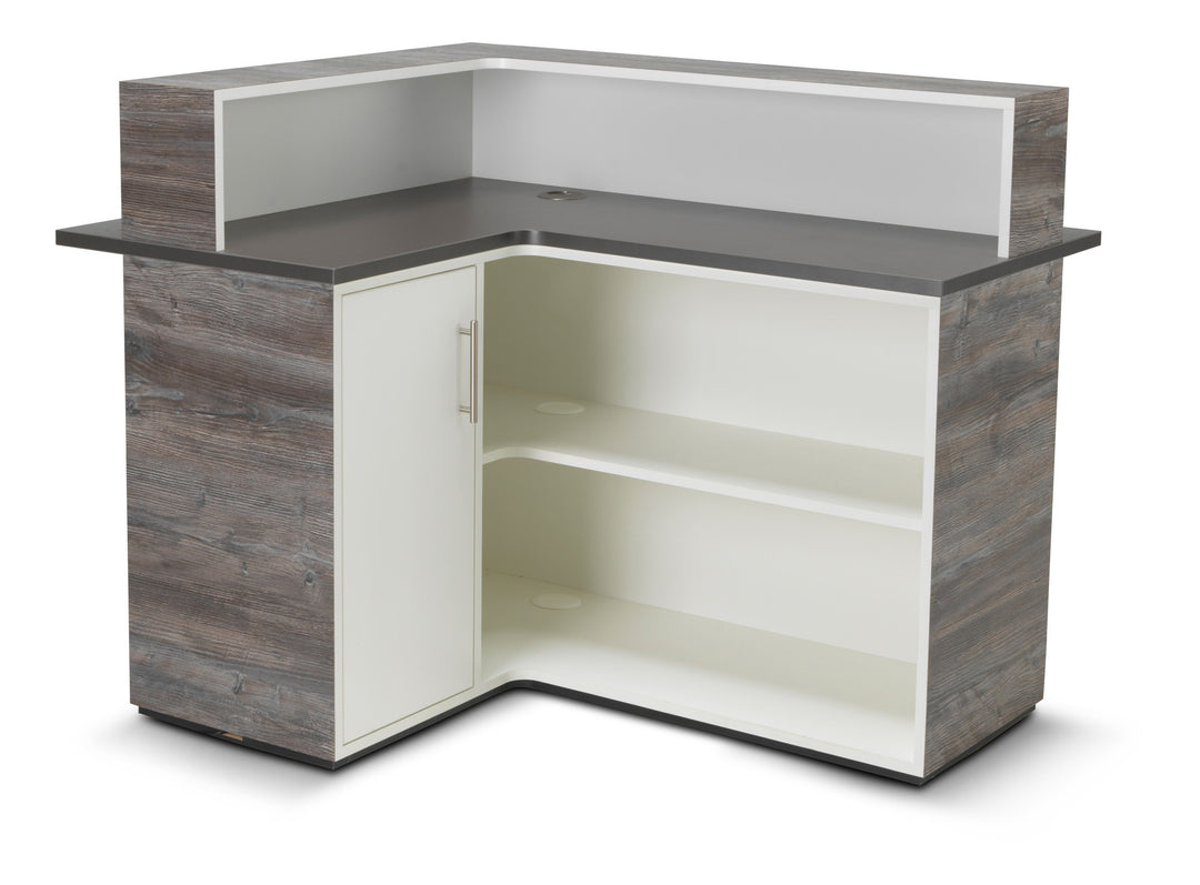 Salondesign24 Wind 122x92cm  Rezeption über Eck mit LED