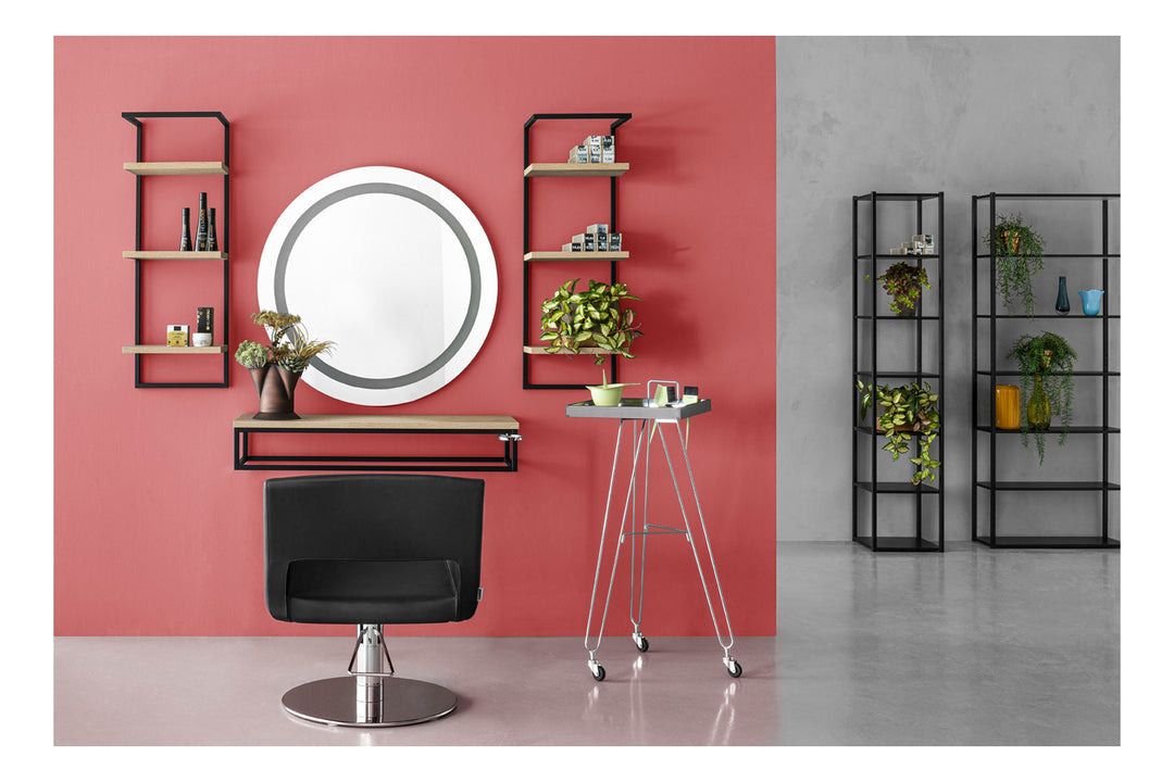 Poste de coiffure Artecno Loft S Miroir + tablette