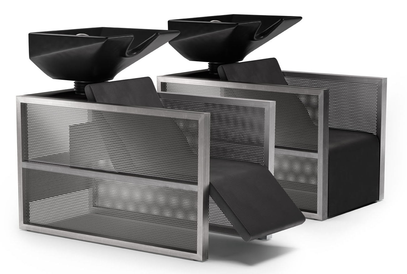 CDE V-Serie - Waschsessel Inox Bild 1