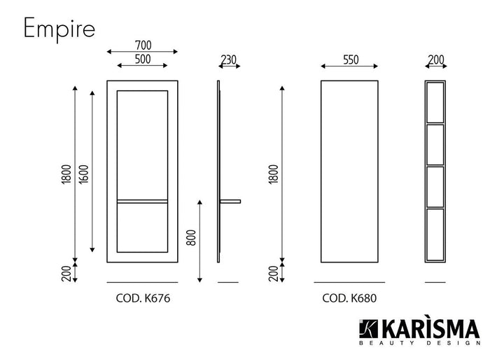 Karisma ESTANCO DE PARED EMPIRE