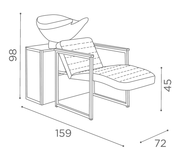 Salondesign24 - Berlin - Waschsessel im Urban Style