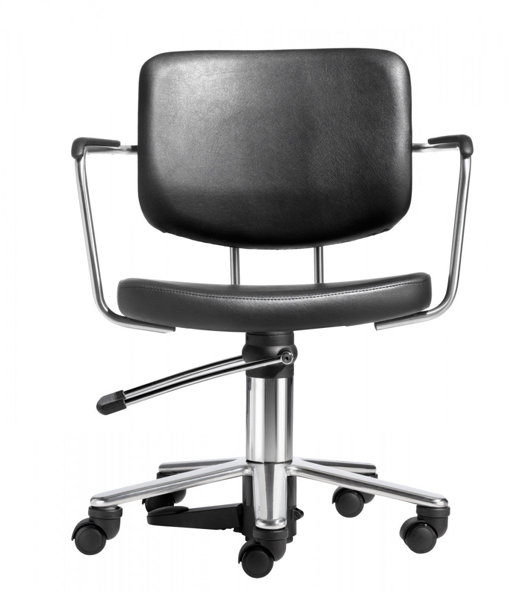 Kiela Friseurstuhl Gogo Luxe mit Rollen und Stopper