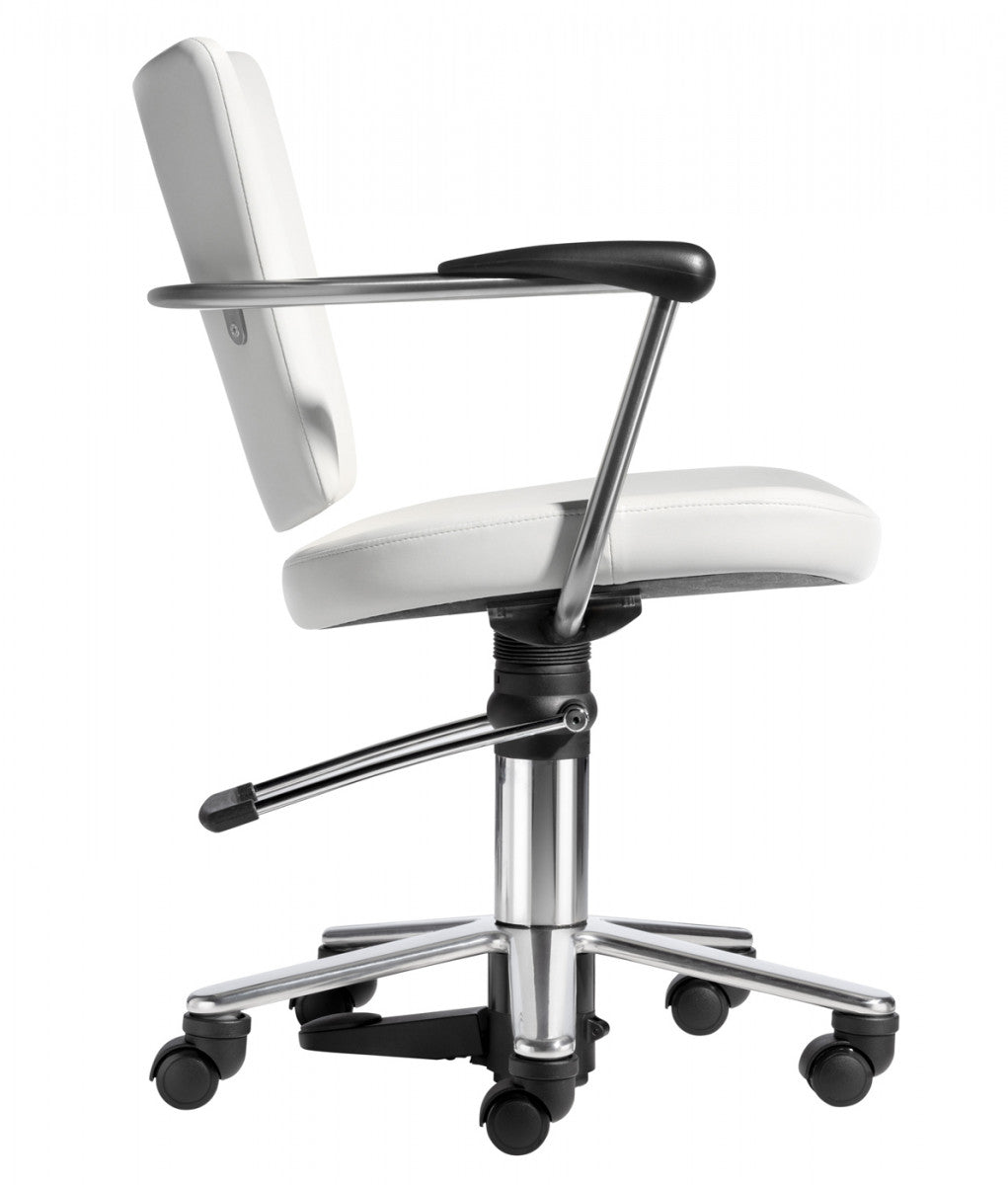 Kiela Friseurstuhl Tempo mit Rollen und Stopper