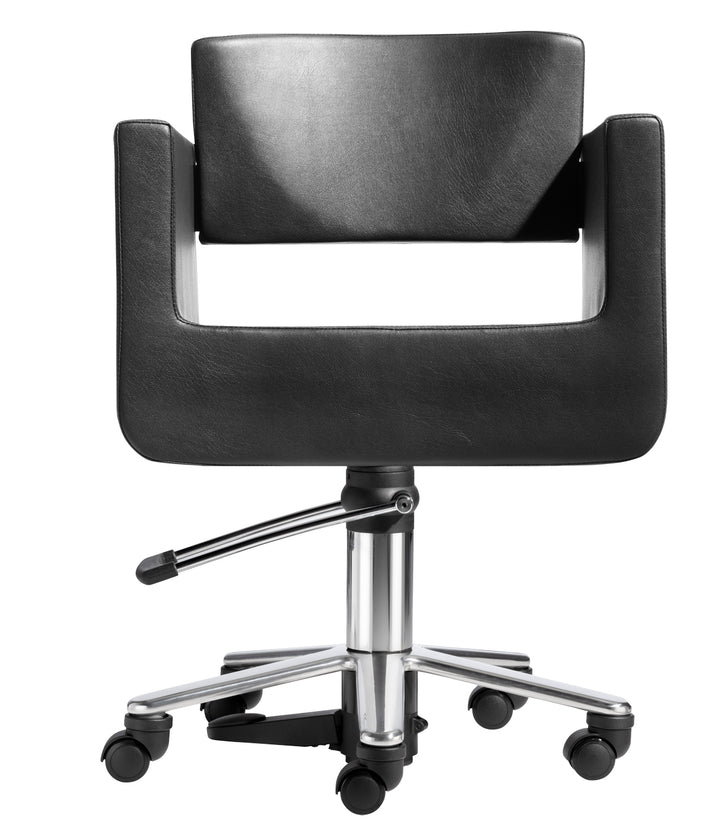 Kiela U-Box Hairdressing Chair with Casters and Brakes