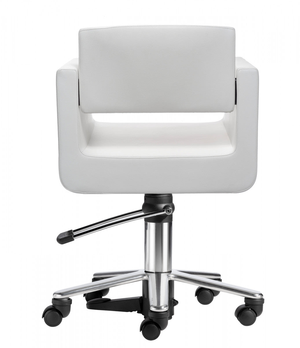 Kiela U-Box Hairdressing Chair with Casters and Brakes
