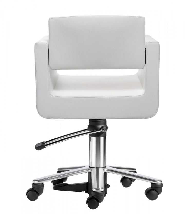 Kiela U-Box Hairdressing Chair with Casters and Brakes