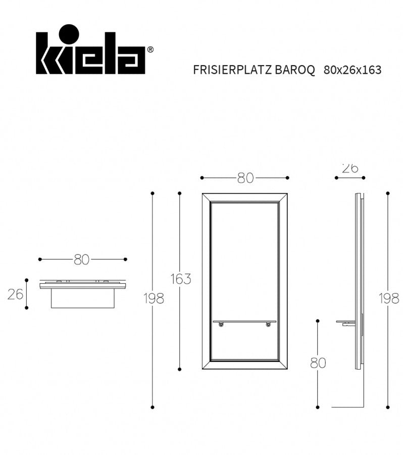 Kiela Frisierplatz Baroq Bild 2