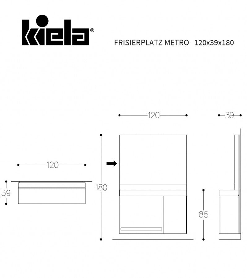 Kiela Frisierplatz Metro Bild 2
