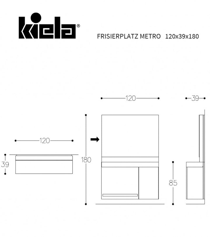 Kiela Frisierplatz Metro Bild 2
