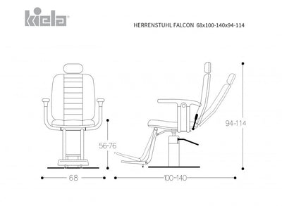 Kiela Herrenstuhl Falcon Bild 3