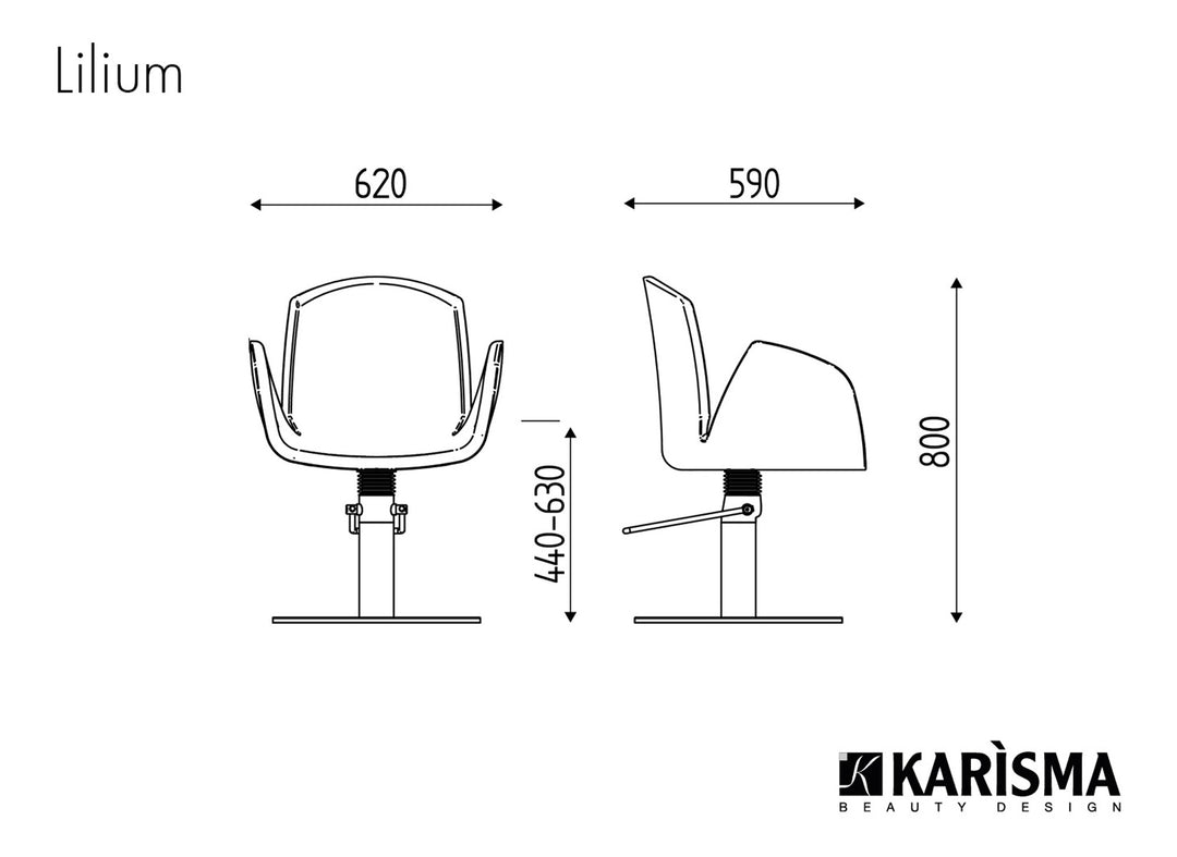 Silla de peluquería Karisma LILIUM