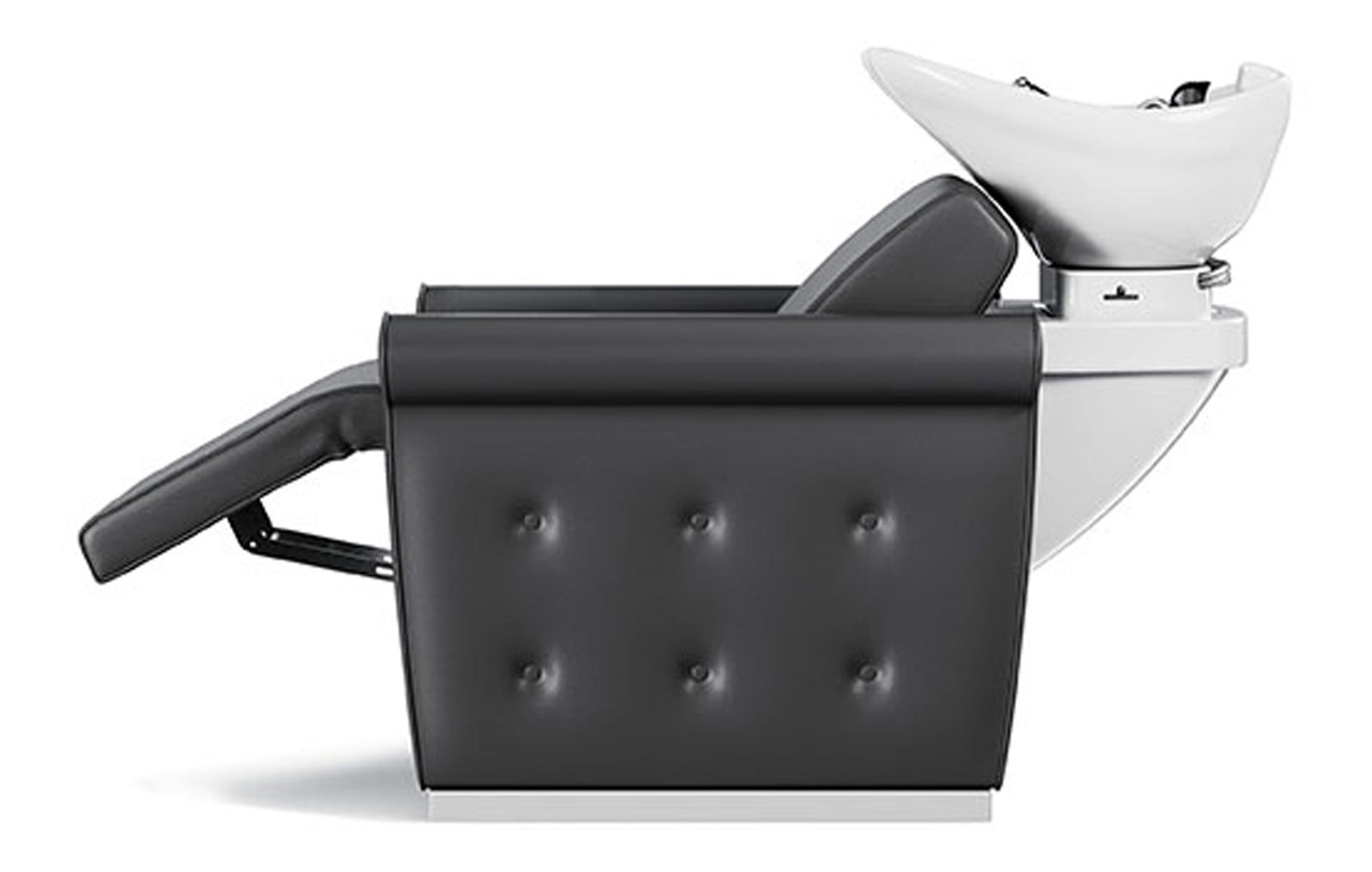 Pietranera WASCHANLAGE LONDRA FIRST RELAX ELEKTRISCHE BEINAUFLAGE, HARMONISCHEN BEWEGUNG VON RUCKENLEHNE, SITZ UND FUSSSTUTZE