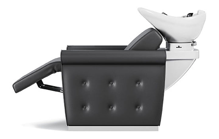 Pietranera WASCHANLAGE LONDRA FIRST RELAX ELEKTRISCHE BEINAUFLAGE, HARMONISCHEN BEWEGUNG VON RUCKENLEHNE, SITZ UND FUSSSTUTZE