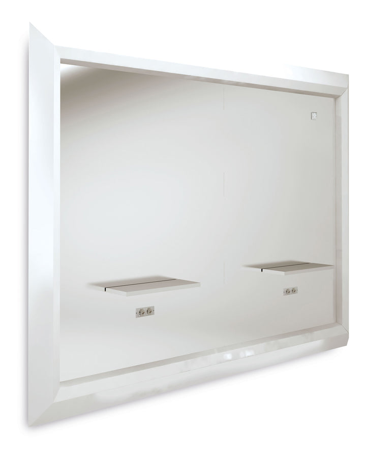 Nelson Mobilier محطة تصفيف الشعر ORIGAMI BLANC 2P