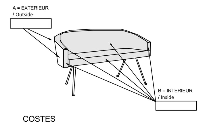 Nelson Mobilier WACHTSTOEL COSTE&