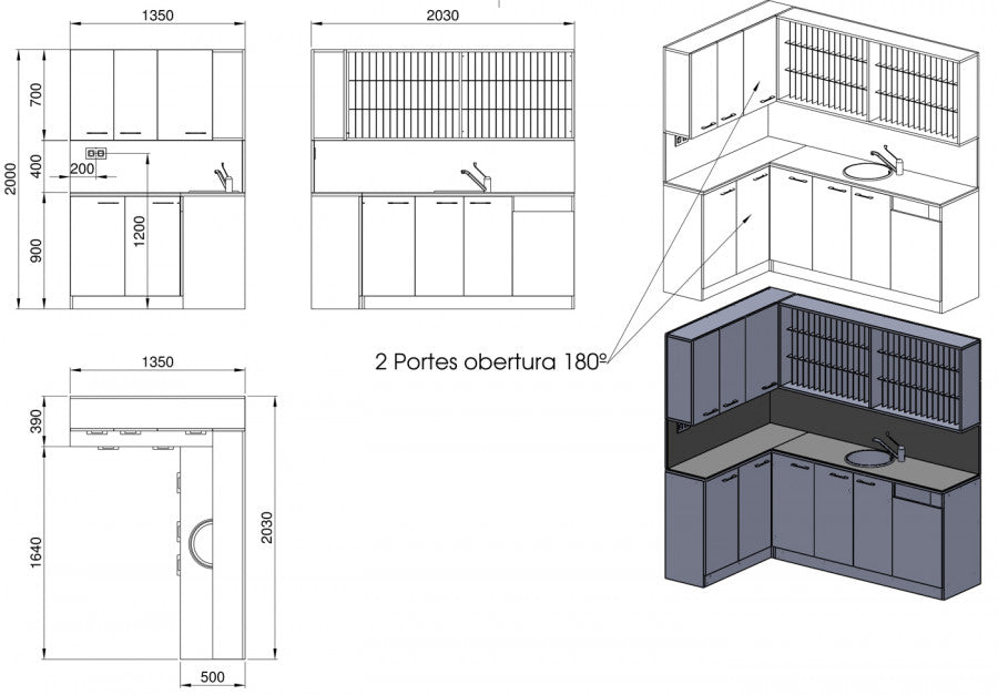 Pahi Labor Divolo 135x203x200 cm Bild 5