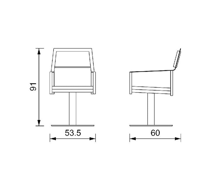 Fauteuil de coiffure Vezzosi Lupe