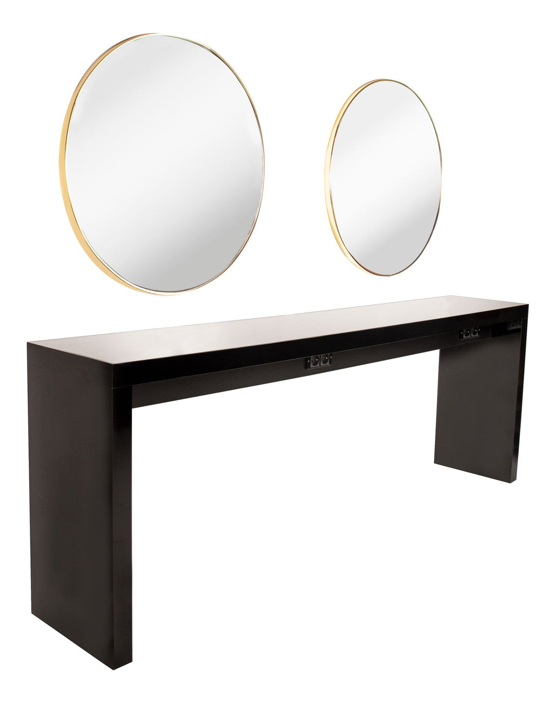 Salondesign24 FRISIERPLATZ Duplex rund
