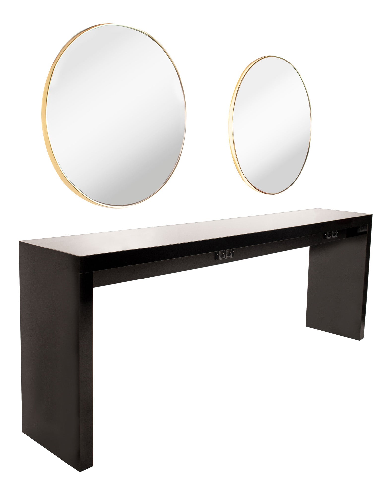 Salondesign24 FRISIERPLATZ Duplex rund