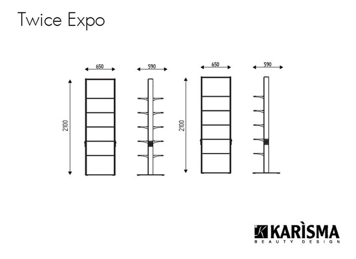 Karisma Prodejní regál TWICE EXPO